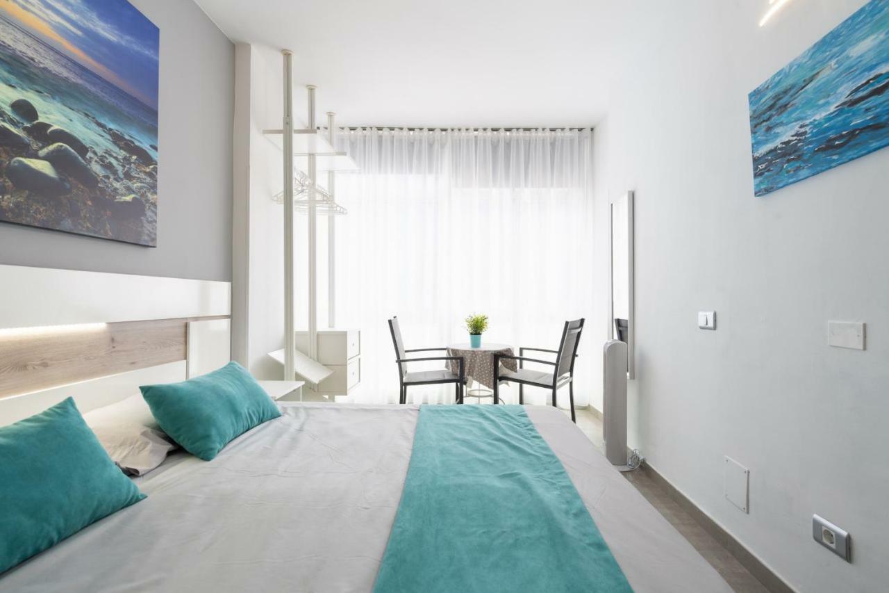 1St Line Studio Las Canteras Beach - Wifi Apartamento Las Palmas de Gran Canárias Exterior foto