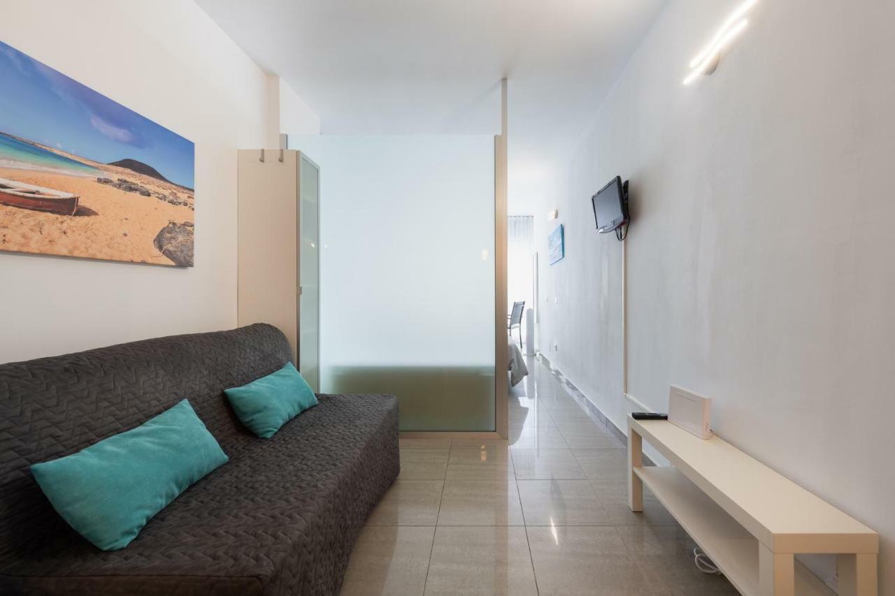 1St Line Studio Las Canteras Beach - Wifi Apartamento Las Palmas de Gran Canárias Exterior foto