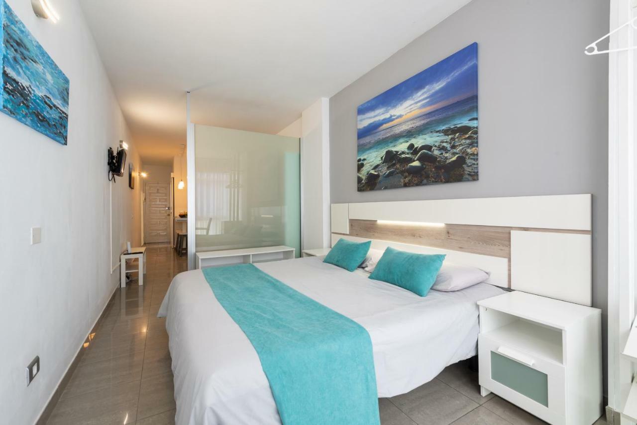 1St Line Studio Las Canteras Beach - Wifi Apartamento Las Palmas de Gran Canárias Exterior foto