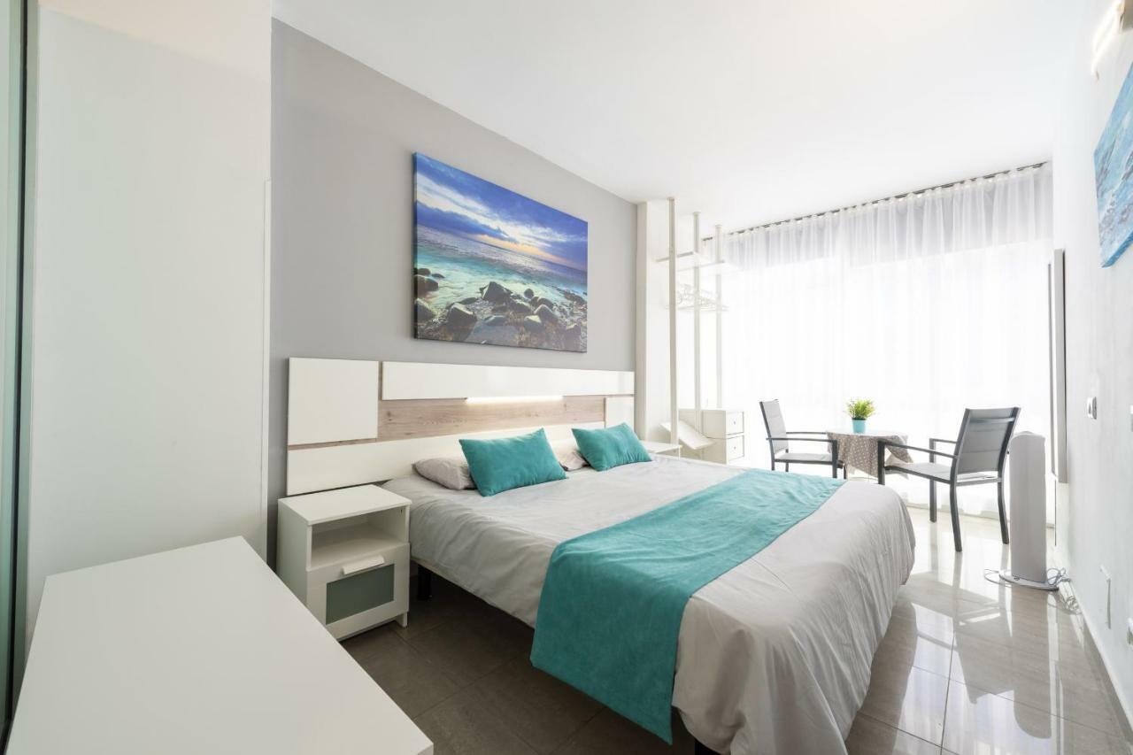 1St Line Studio Las Canteras Beach - Wifi Apartamento Las Palmas de Gran Canárias Exterior foto