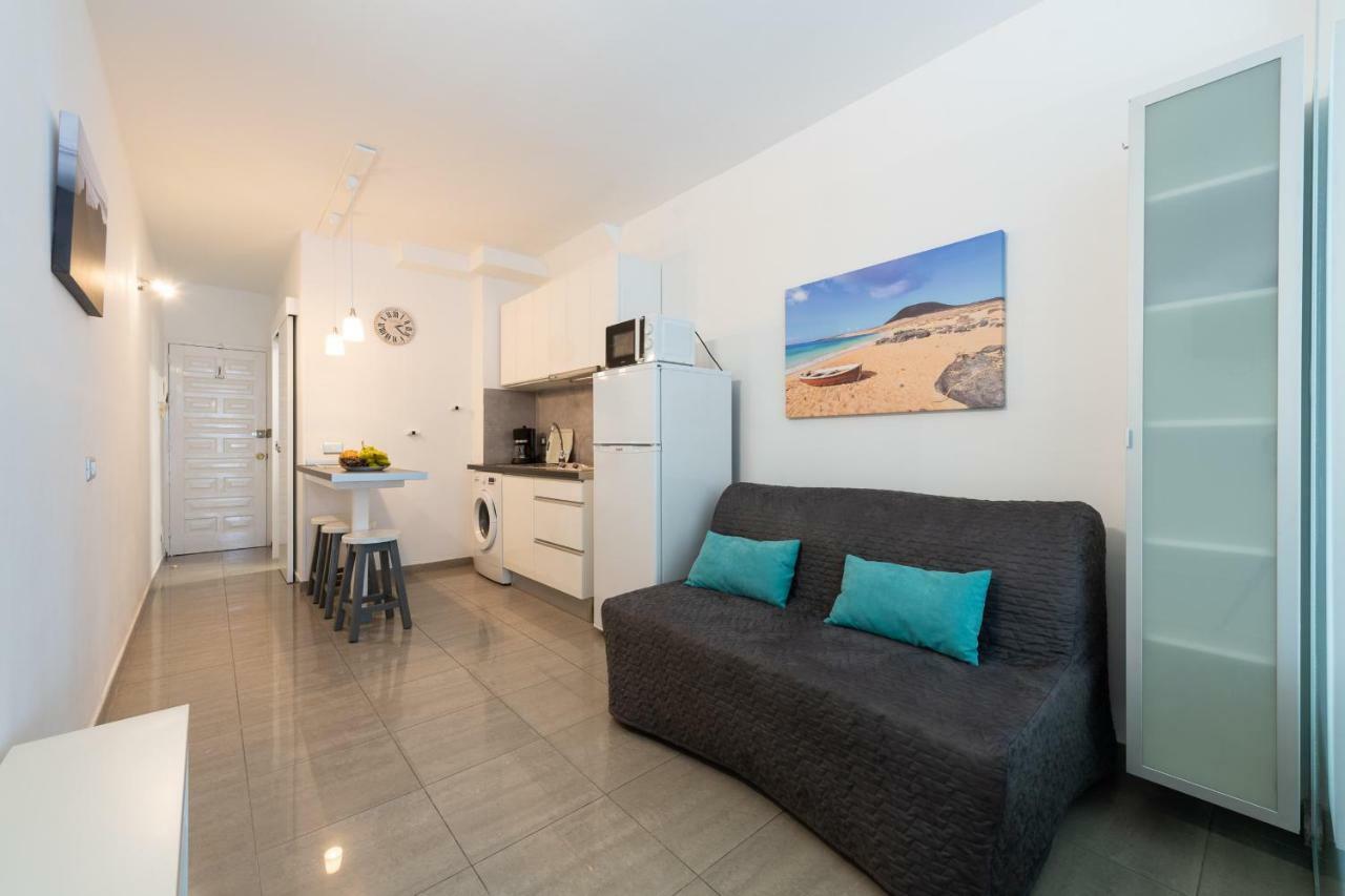 1St Line Studio Las Canteras Beach - Wifi Apartamento Las Palmas de Gran Canárias Exterior foto